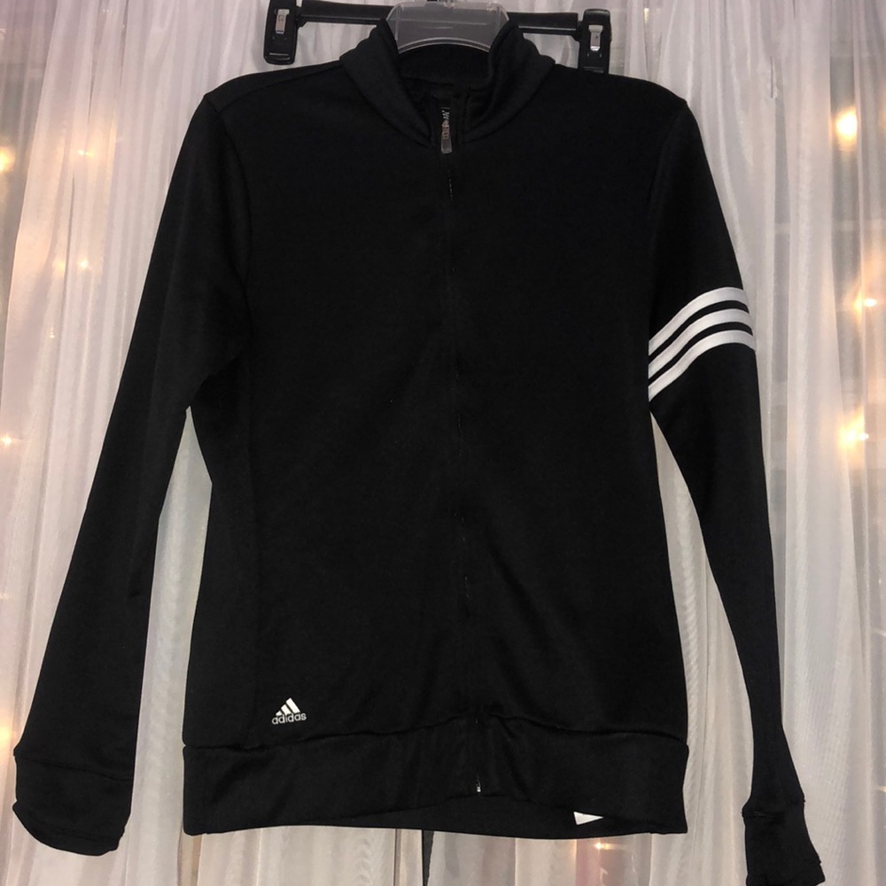 Adidas Ladies Black Track Jacket